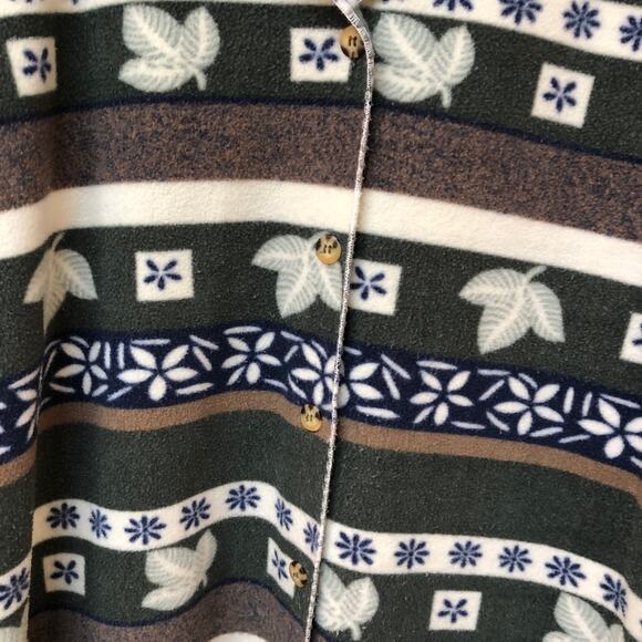 Capacity Knits Fleece Shirt Jacket Women's Large - Picture 10 of 12